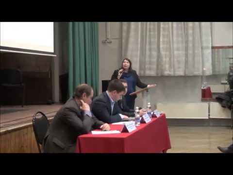 Встреча главы управы Коньково с жителями 21.01.2015 года