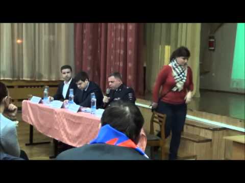 Встреча главы управы Коньково с жителями 18.02.2015 года