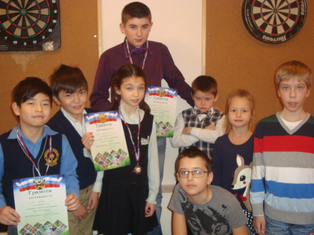 Детский турнир по шашкам