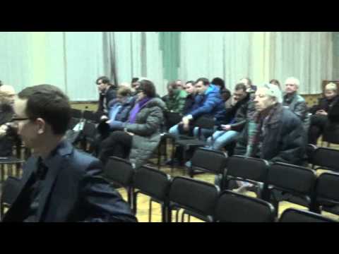 Встреча главы управы района Коньково с жителями 16.12.2015 года