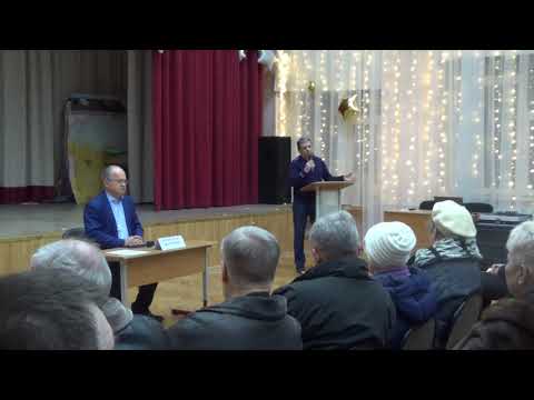 Встреча главы управы района Коньково с жителями 19.02.2020