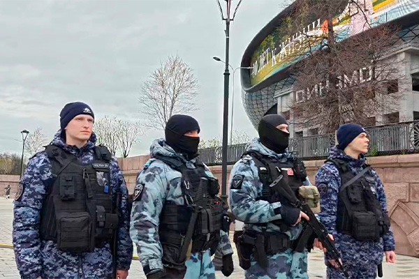 В Москве безопасность матча РПЛ обеспечила Росгвардия