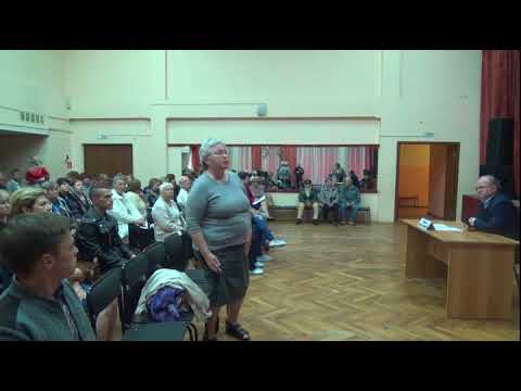 Встреча главы управы района Коньково с жителями 04.07.2018