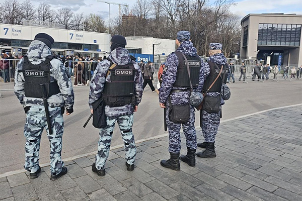 Росгвардия обеспечила безопасность футбольных матчей в Москве