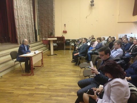 Встреча главы управы района Коньково с жителями 18.12.2019