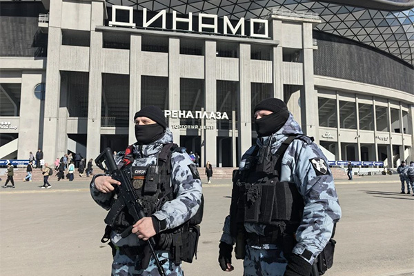 Правопорядок на футбольных матчах Российской Премьер-лиги в Москве обеспечен при содействии Росгвардии