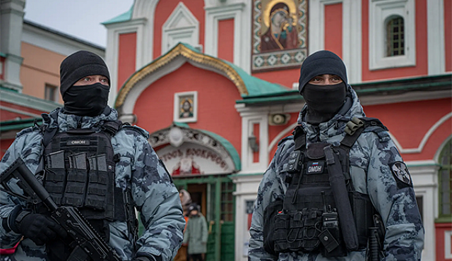 Безопасность на мероприятиях, посвящённых Пасхе Христовой в Москве обеспечили сотрудники и военнослужащие Росгвардии
