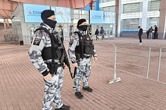 Росгвардия обеспечила безопасность баскетбольного матча  в Москве