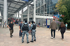 Безопасность футбольного матча РПЛ в Москве обеспечена при содействии Росгвардии