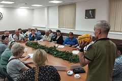 С жителями района Черемушки провели занятие по пожарной безопасности 