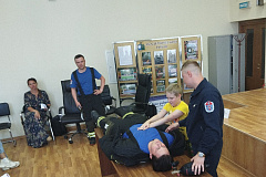 Жителей Академического района обучили основам первой помощи