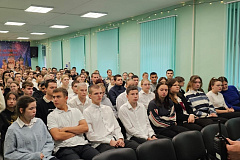 Провели занятие для будущих спасателей